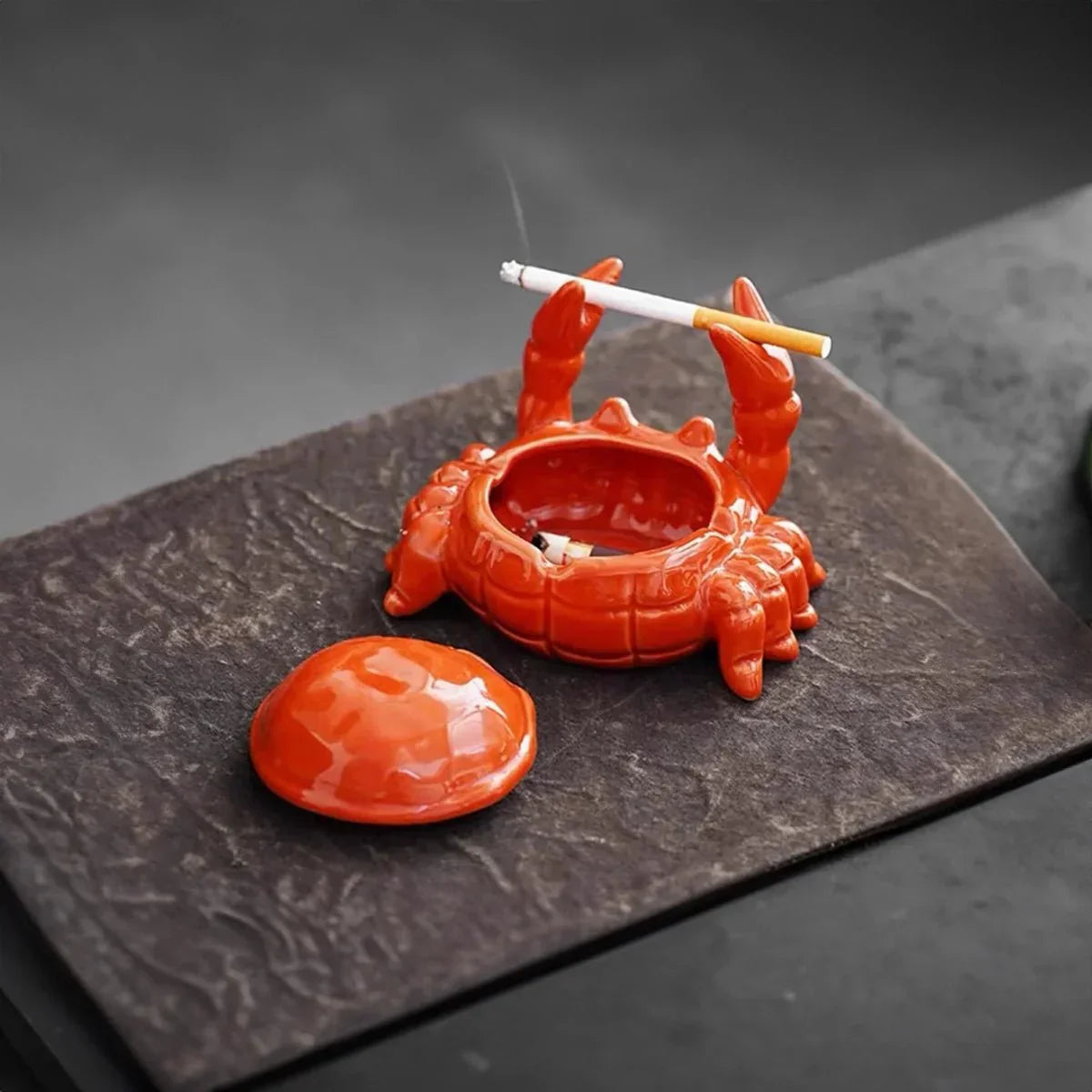 Norvo | CeramiQ – Luksus Askebeger i Orientalsk Stil med Unik Krabbe Design