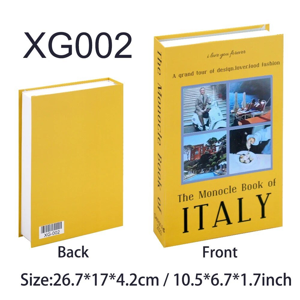 Norvo | Fargerik Lagringsbok Dekorasjon