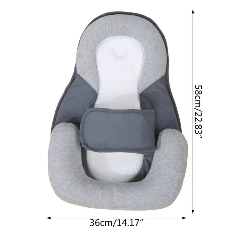 Norvo | COZYCURVE PUTE – Ergonomisk Babypute med 15° Skråning