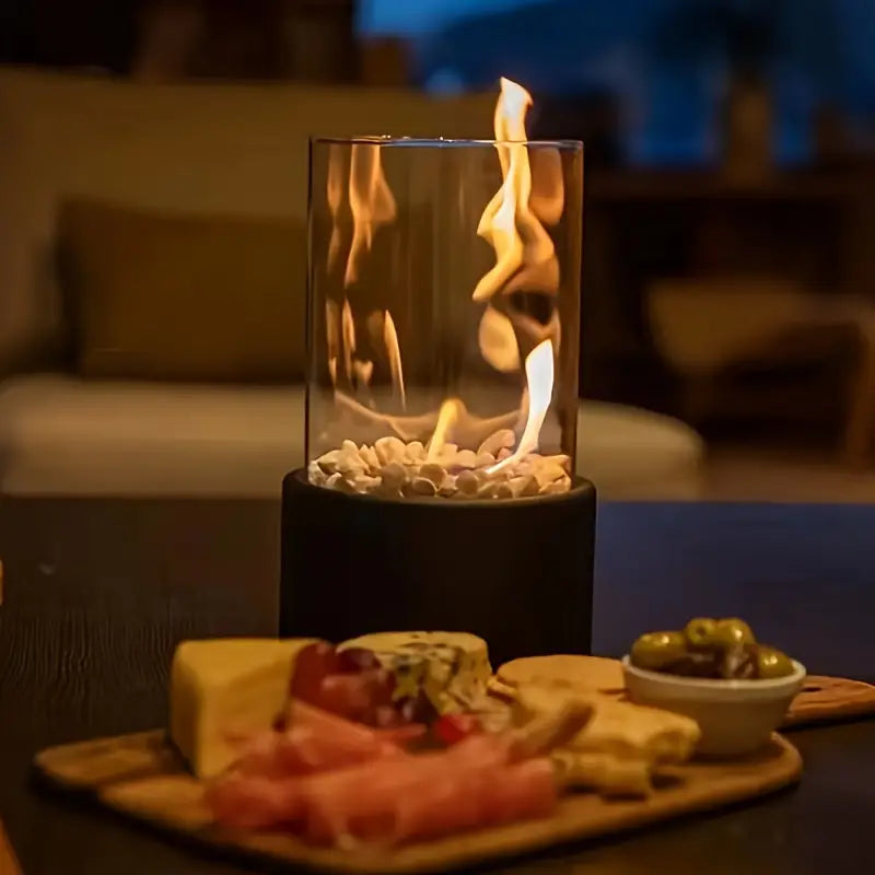 Norvo | Moderne Bærbar Flamme Kilde - GlowFlicker