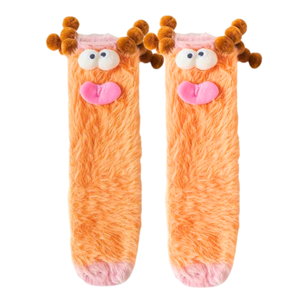 Funky Sokker i Korallfløyel