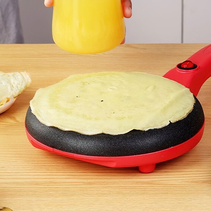 Elektrisk crepe-maker for perfekte, jevne resultater – non-stick belegg og enkel betjening