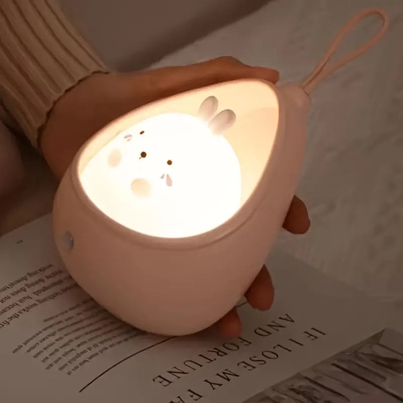 Norvo | PurrLight – Søt Dyre Nattlampe LED Senglampe for Barn