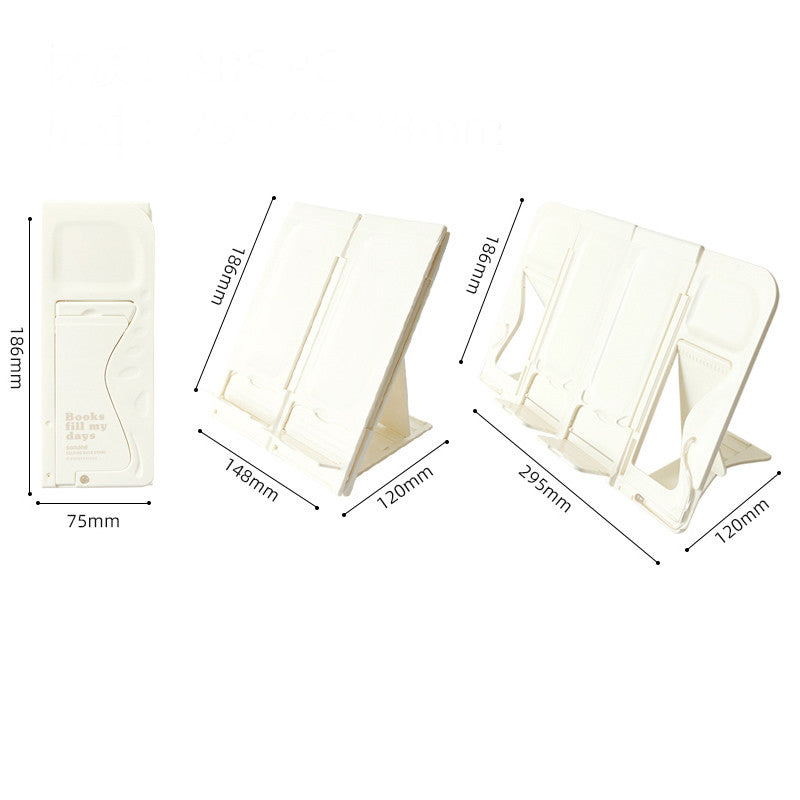 Norvo | Sammenleggbart ensfarget bærbart skrivebord lesestativ