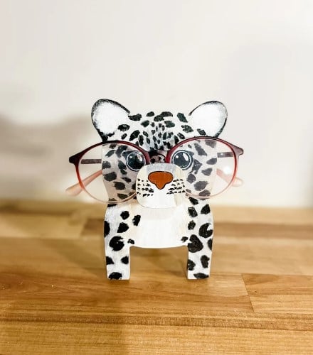 Norvo | 🦉Brillestativ i tre med dyr👓