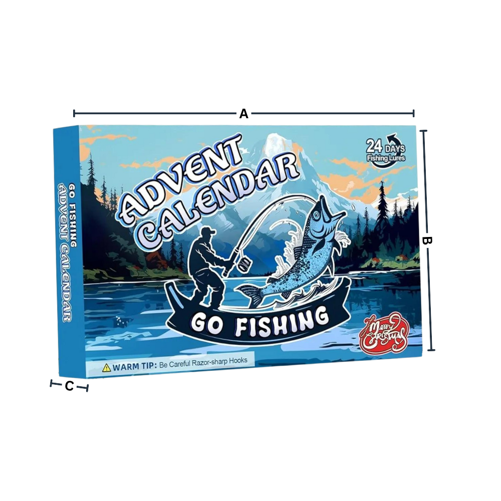 Fiske-Aadventskalender Med Daglige Overraskelser