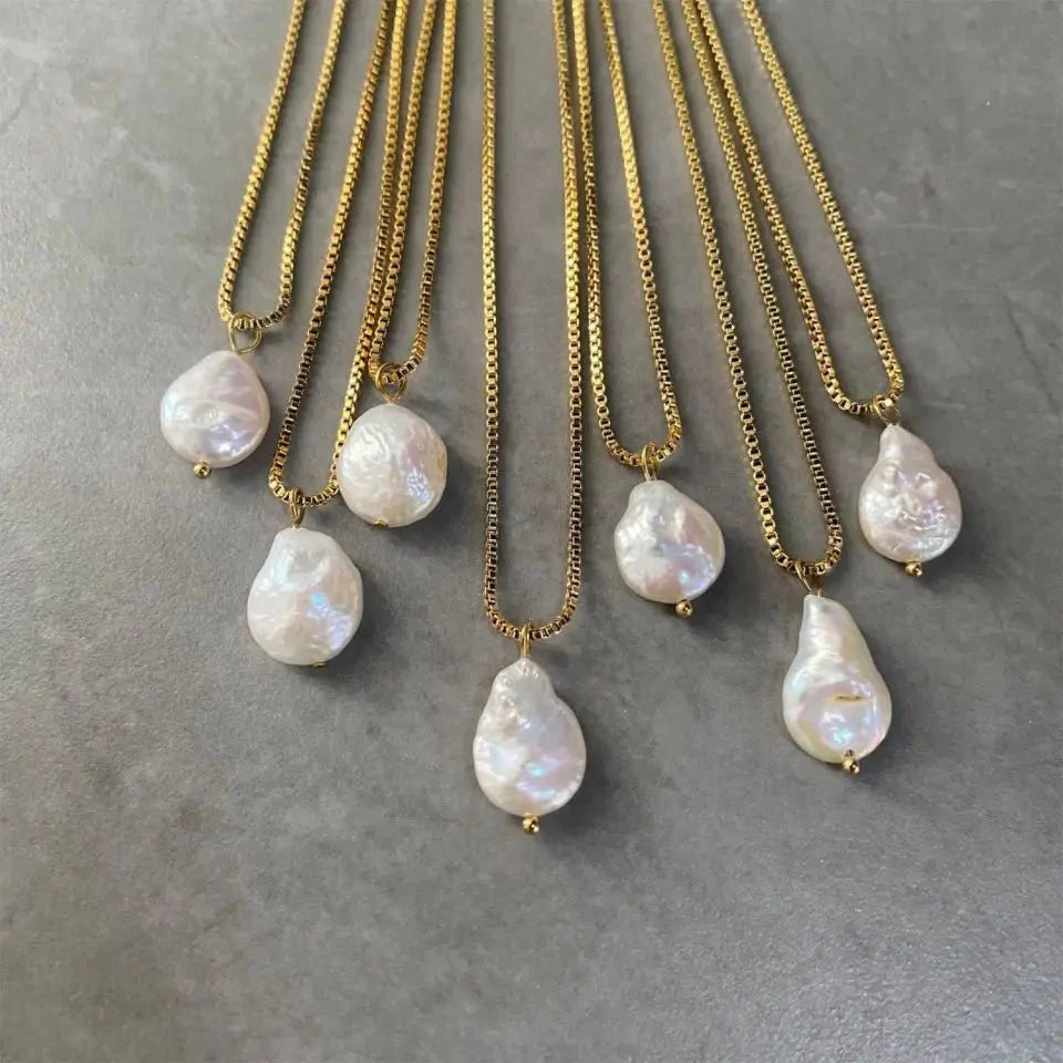 Norvo | Delikat Flat Perle Halskjede