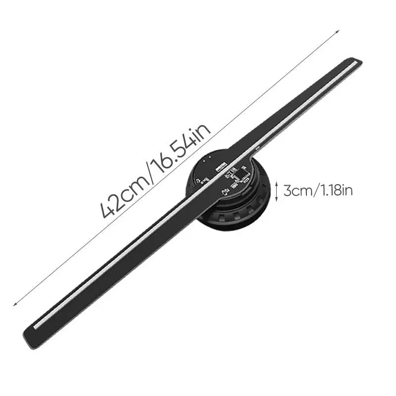 Norvo | 3D Hologram LED Vifteprojektor