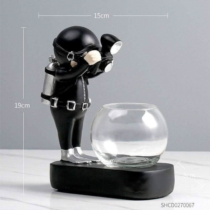 Norvo | ASTROVA – Kreative Astronaut Plante Vaser for Moderne Liv