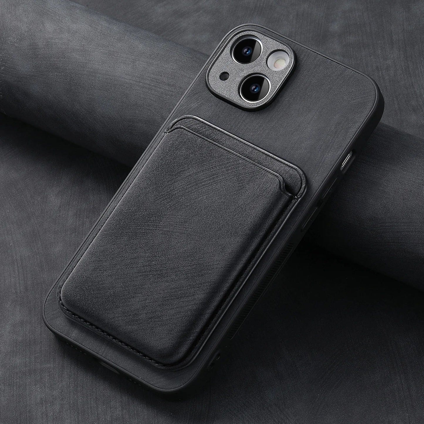 Norvo | Magsafe iPhone-deksel Magnetisk lær kortholder