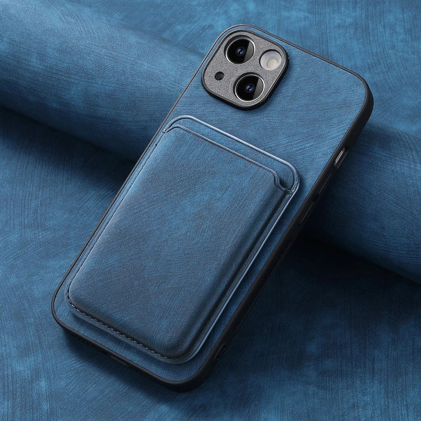 Norvo | Magsafe iPhone-deksel Magnetisk lær kortholder