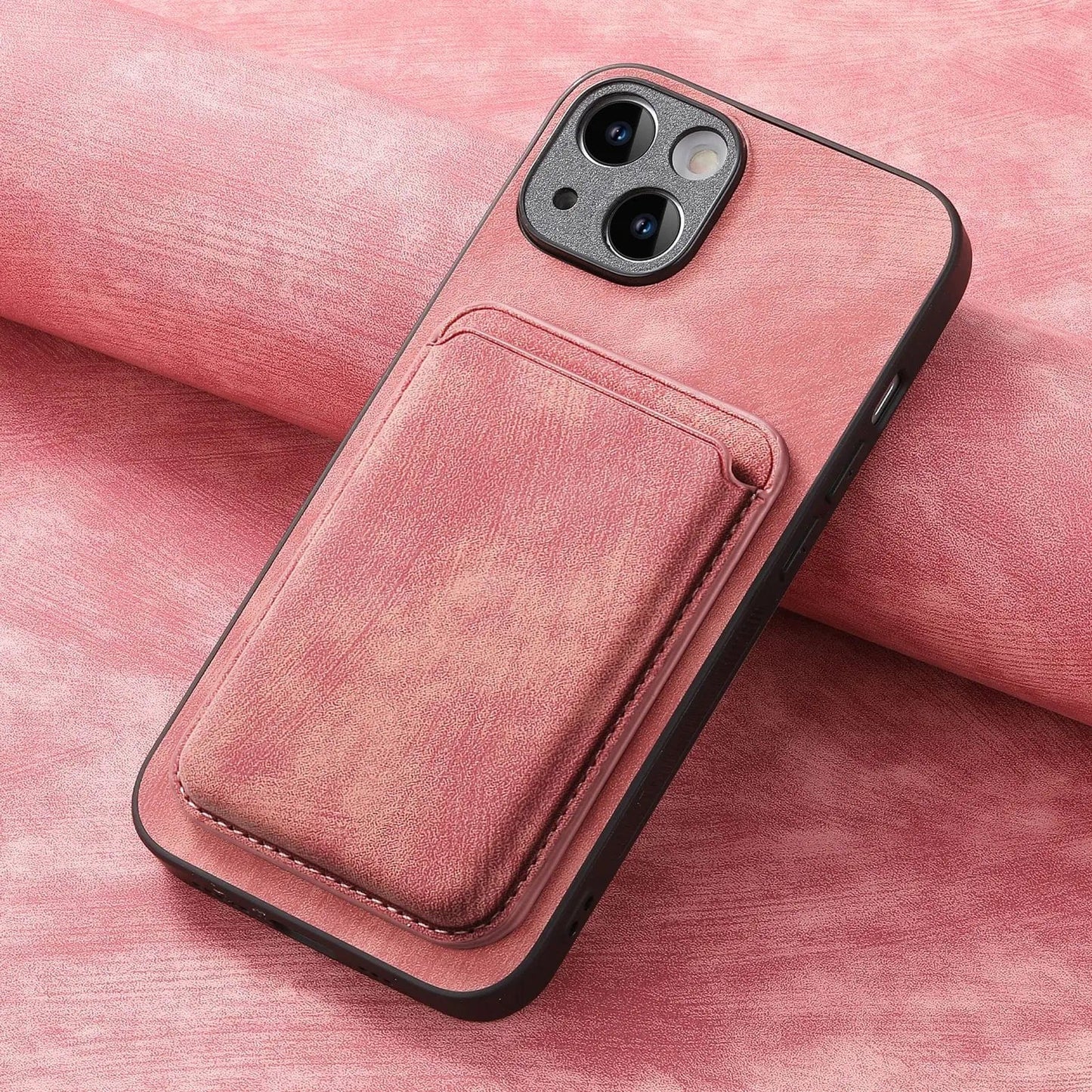 Norvo | Magsafe iPhone-deksel Magnetisk lær kortholder