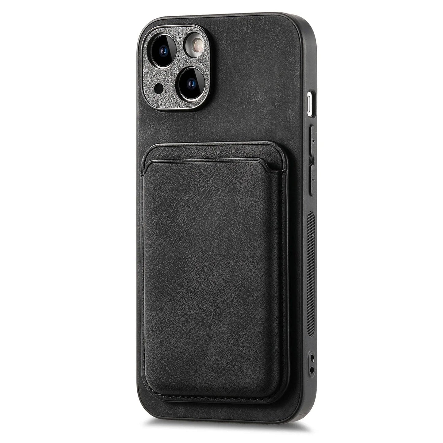 Norvo | Magsafe iPhone-deksel Magnetisk lær kortholder
