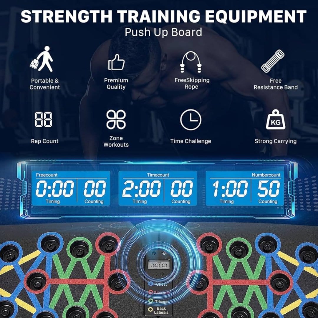 Norvo | Push Up Board Justerbar Hjemmetreningstrener