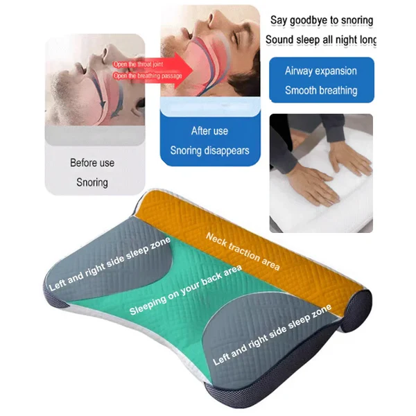 Norvo | Ergonomisk Cervical Support, Komfortpute