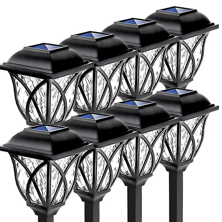 Norvo | Solenergi Hagebelysning med Naturlig Sjarm – Elegante Lamper for Utendørsbruk