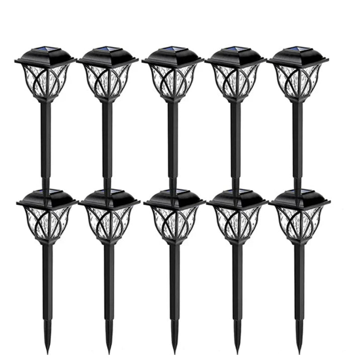 Norvo | Solenergi Hagebelysning med Naturlig Sjarm – Elegante Lamper for Utendørsbruk