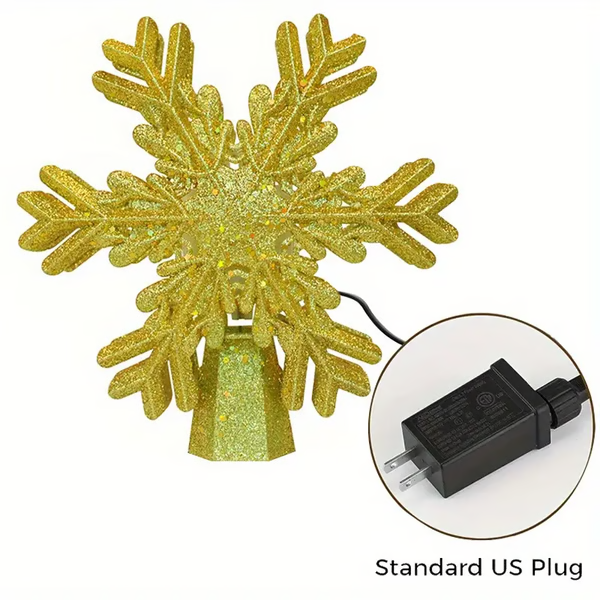 Norvo | Juletrær topplys med LED snøfnugg prosjektor