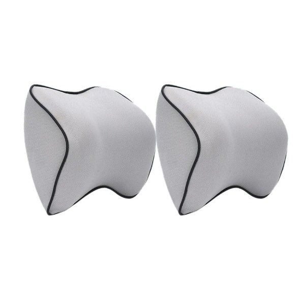 Norvo | DRIVECOMFORT – 2-pack minneskum nakkepillows for ergonomisk reisestøtte