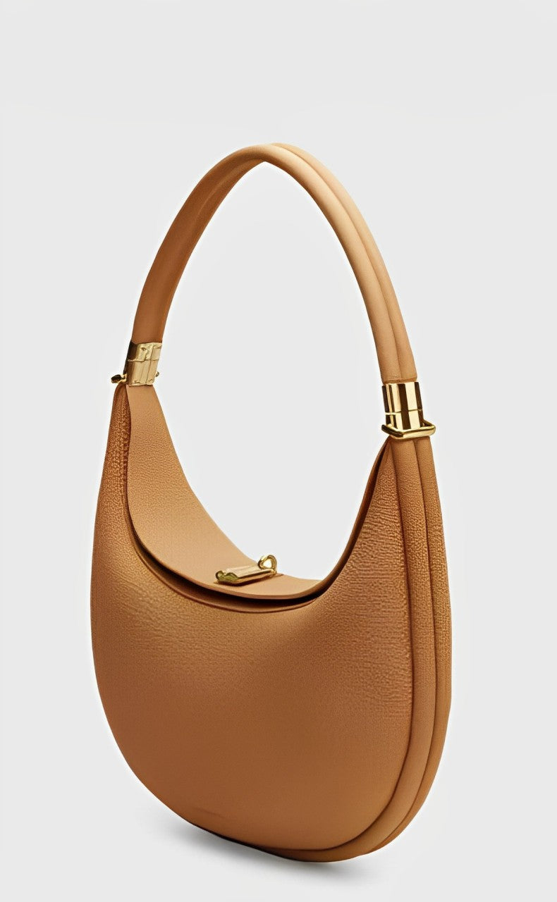 Norvo | Thonia – Chic Minimalist Halvmåne Skulderveske Elegant Moderne Crossbody Veske for Kvinner
