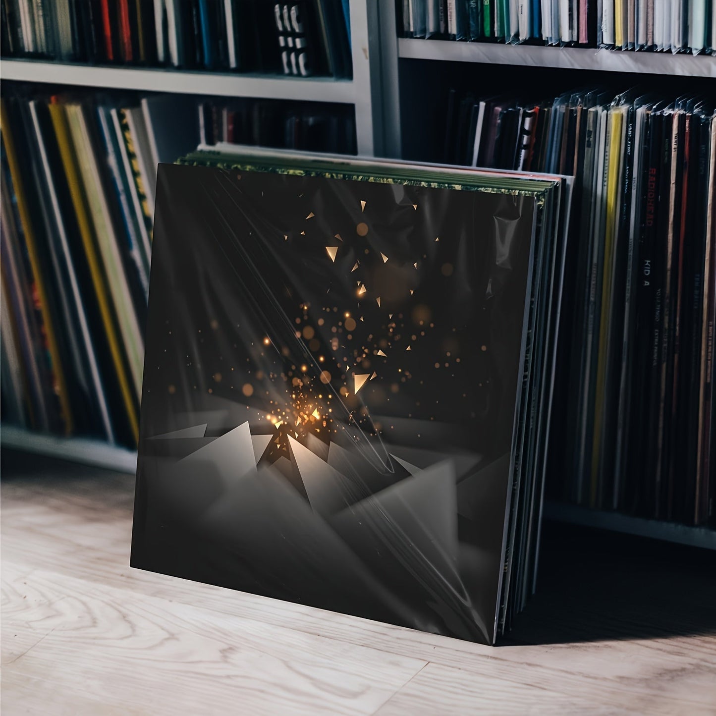 Norvo | Premium Gjennomsiktig Vinylbeskyttelse - 12,75" LP og Gatefold-beskyttelse, slitesterk 3mil tykkelse - Ideell for gaveinnpakning