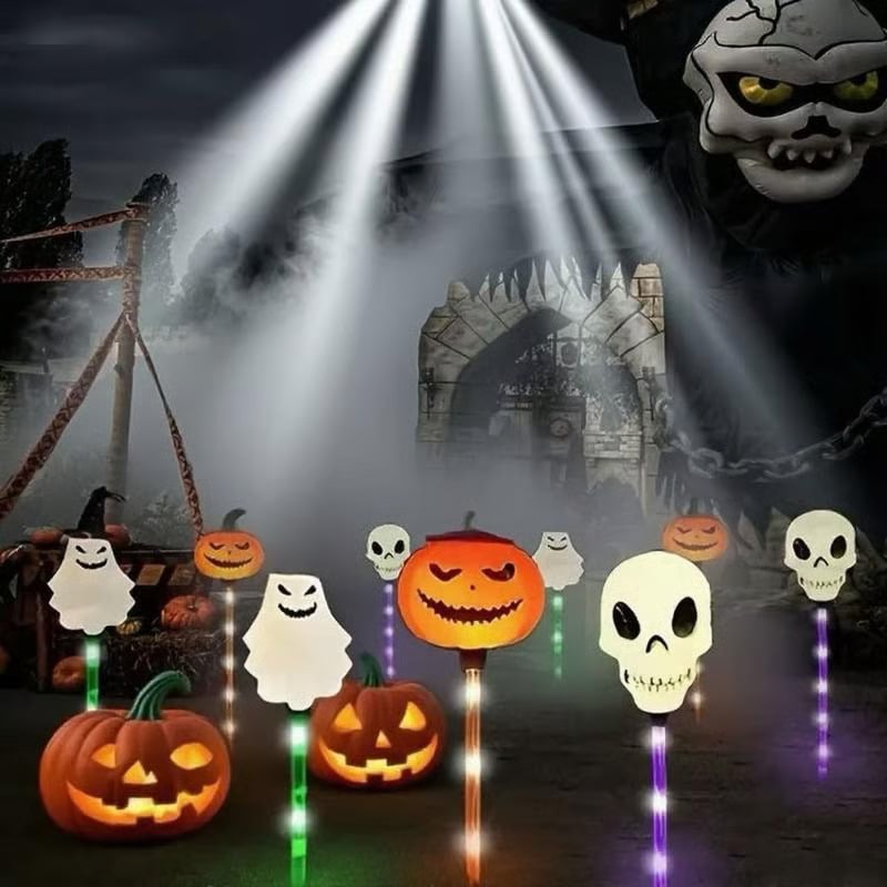Norvo | 6 i 1 Halloween Solhage Lys
