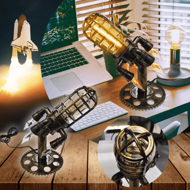 Norvo | VINTAGE STEAMPUNK ROCKLAMPE