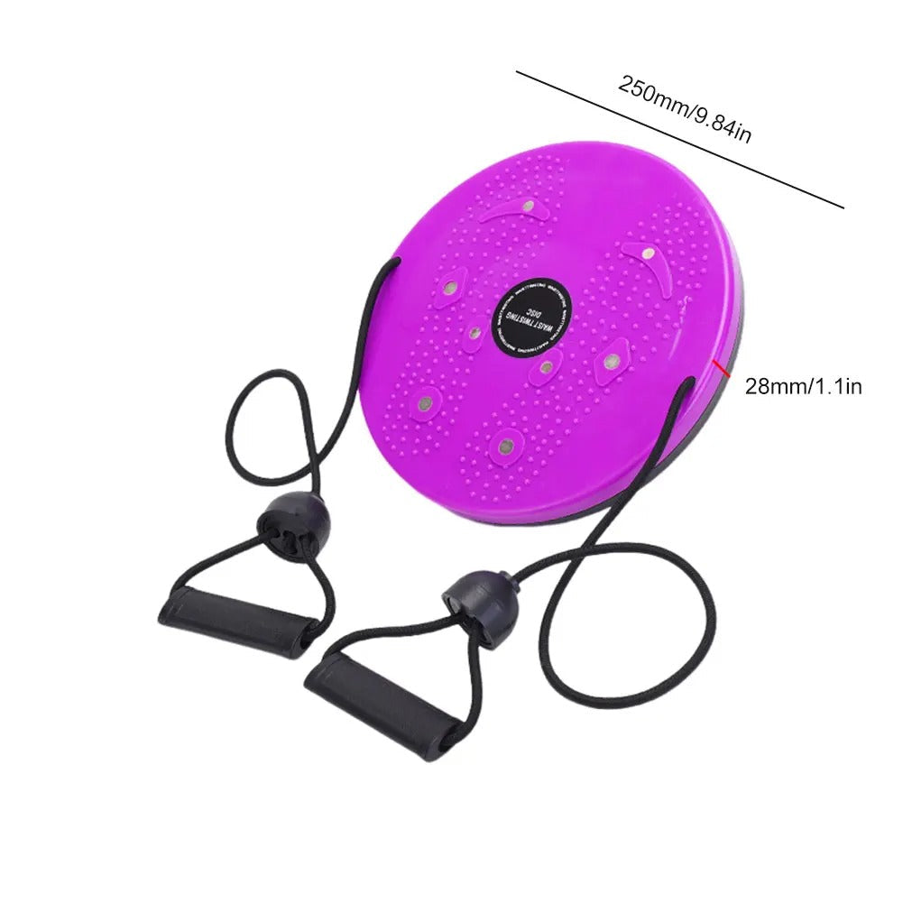 Norvo | Waist Whisper Twisting Disc Pro | Magnetisk Massasje Balansebrett for Kjerne Styrke & Midje Trening Hjemme