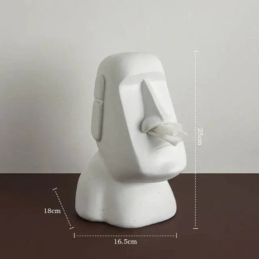 Norvo | Pappeske i Påskeøya-statuer design