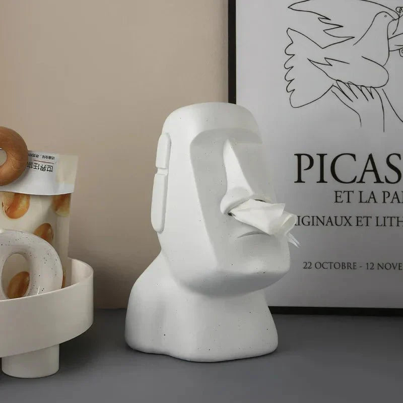 Norvo | Pappeske i Påskeøya-statuer design