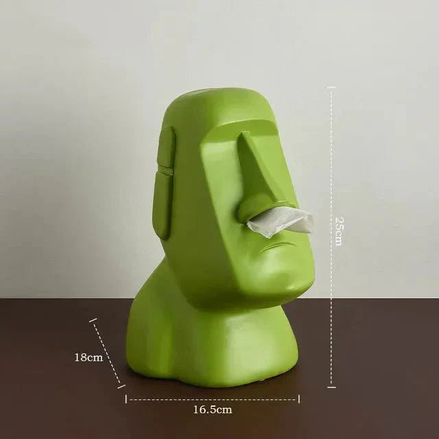 Norvo | Pappeske i Påskeøya-statuer design