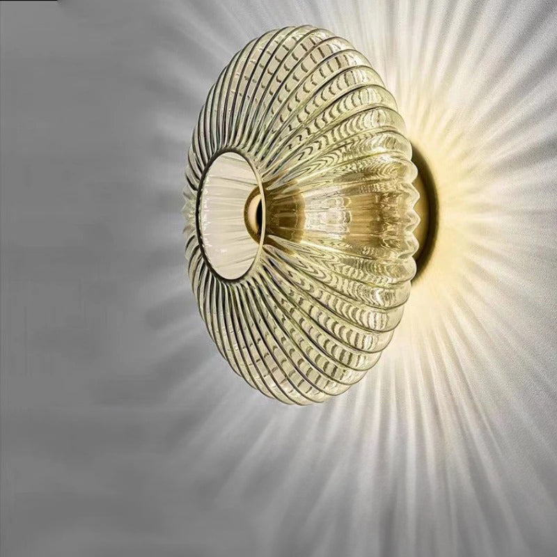 Garduru Elegant Vegglampe i Glass | Noble Design | Varm & Kaldt Lys