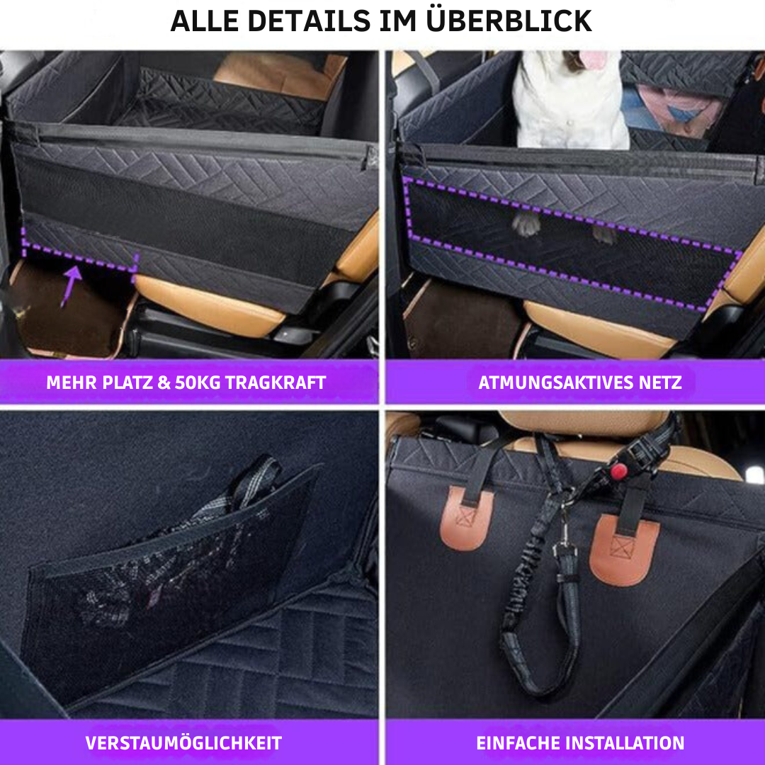 Norvo | Puppy Protector Plus - Luksus hundebeskyttelse for bil