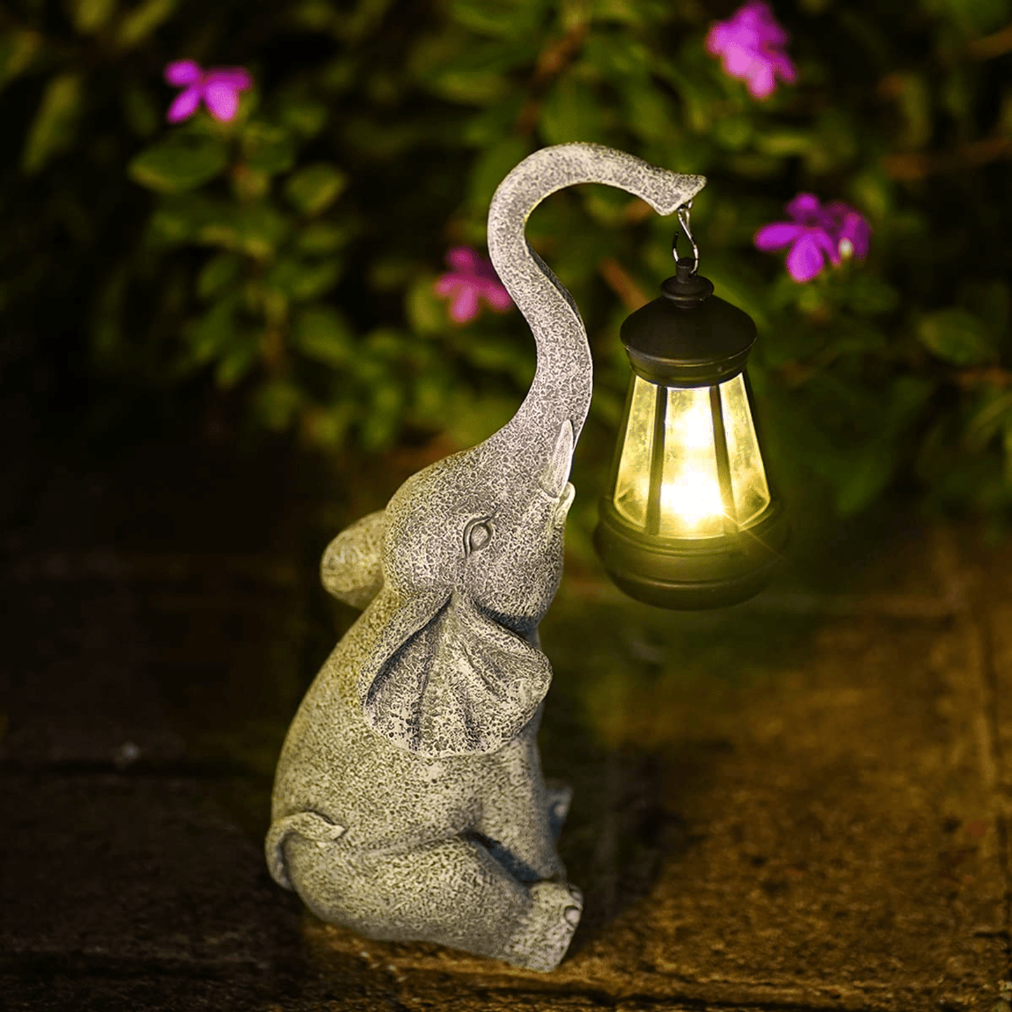 Norvo | Elefant Glow Sol Hage Lampe