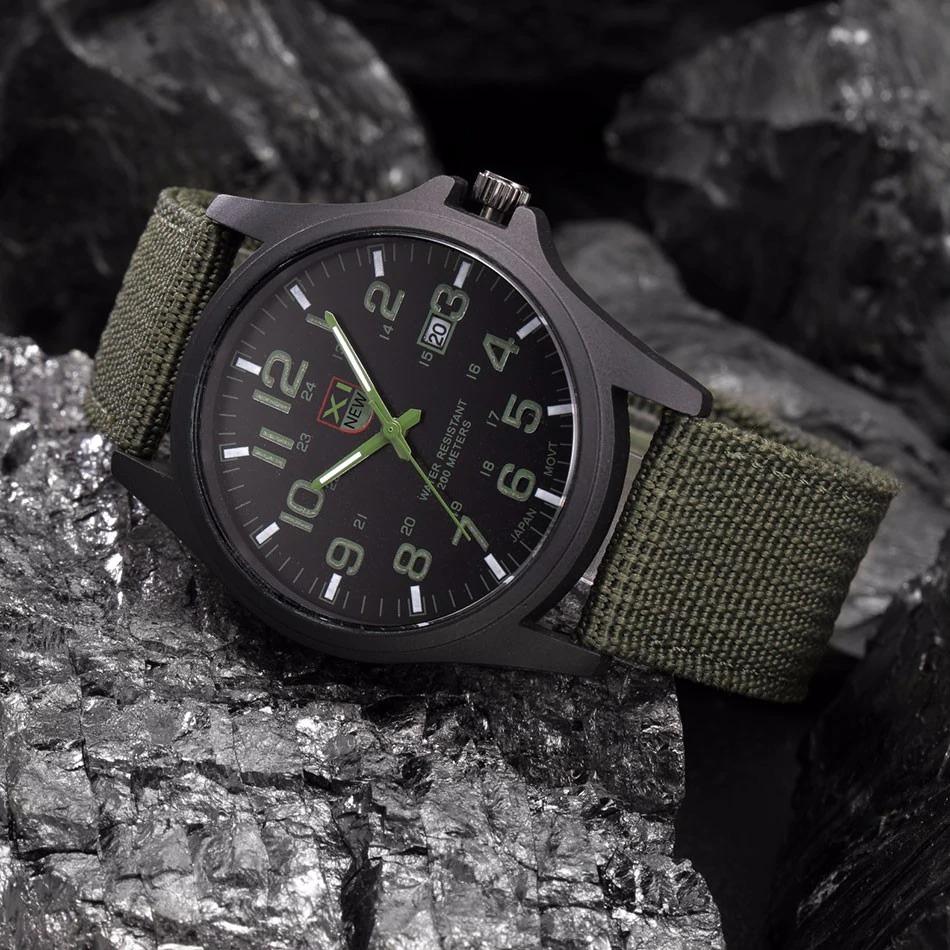 Norvo | Taktisk Arméklokke - Militærstil Håndleddsur