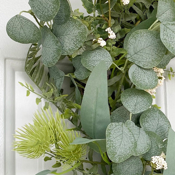 Norvo | Premium livaktig eucalyptus og bær krans