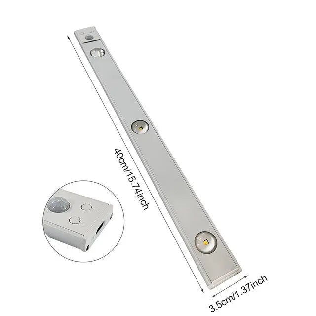 LumiSmart – Trådløs Smart LED Lampe med Bevegelsesdetektor