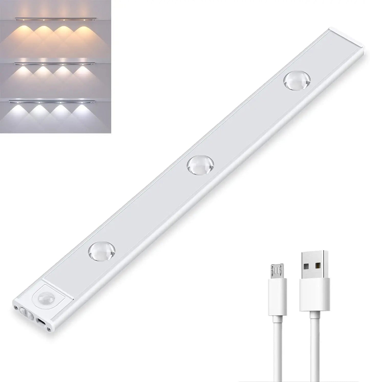 LumiSmart – Trådløs Smart LED Lampe med Bevegelsesdetektor