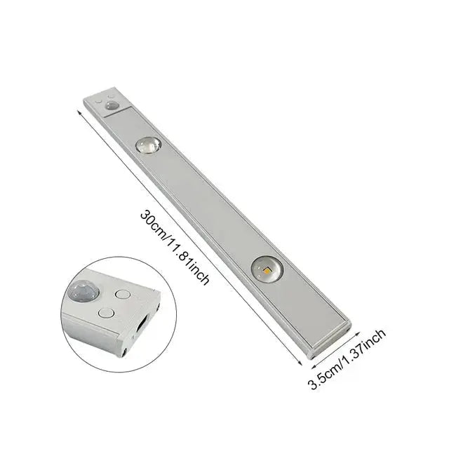 LumiSmart – Trådløs Smart LED Lampe med Bevegelsesdetektor