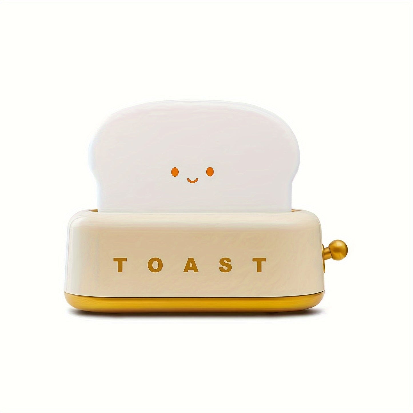 LumiToast - USB LED Bordlampe med Varm Glød