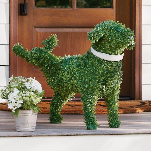 Norvo | Dekorativ Pissende Hund Topiary