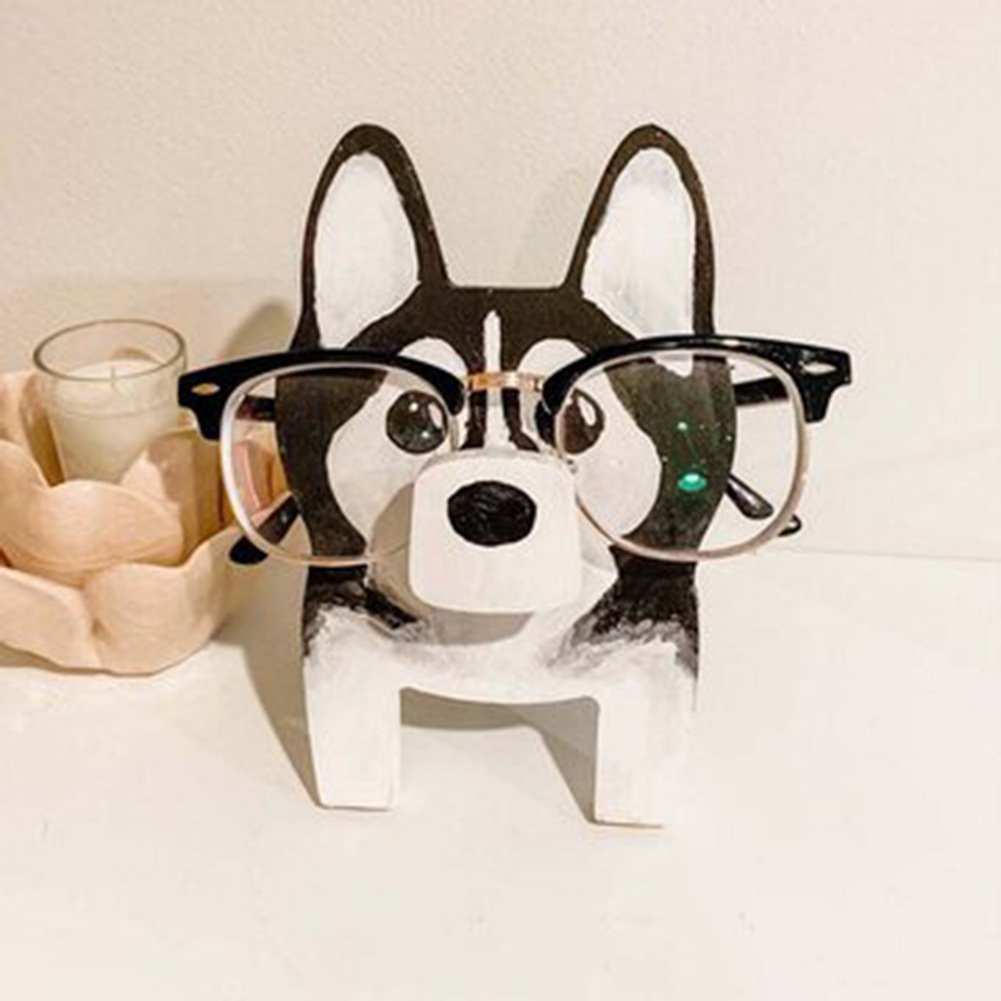 Norvo | 🦉Brillestativ i tre med dyr👓
