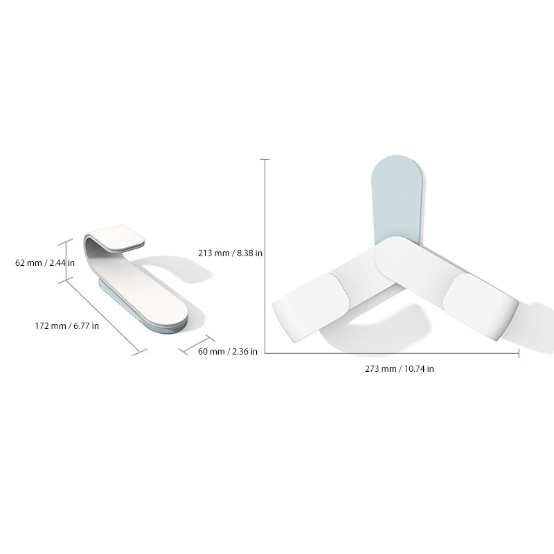 Norvo | Veggmontert sammenleggbar lokkholder