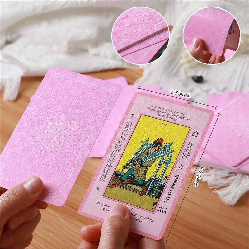 Norvo | Rosa Tarot Kortstokk Settkolleksjon