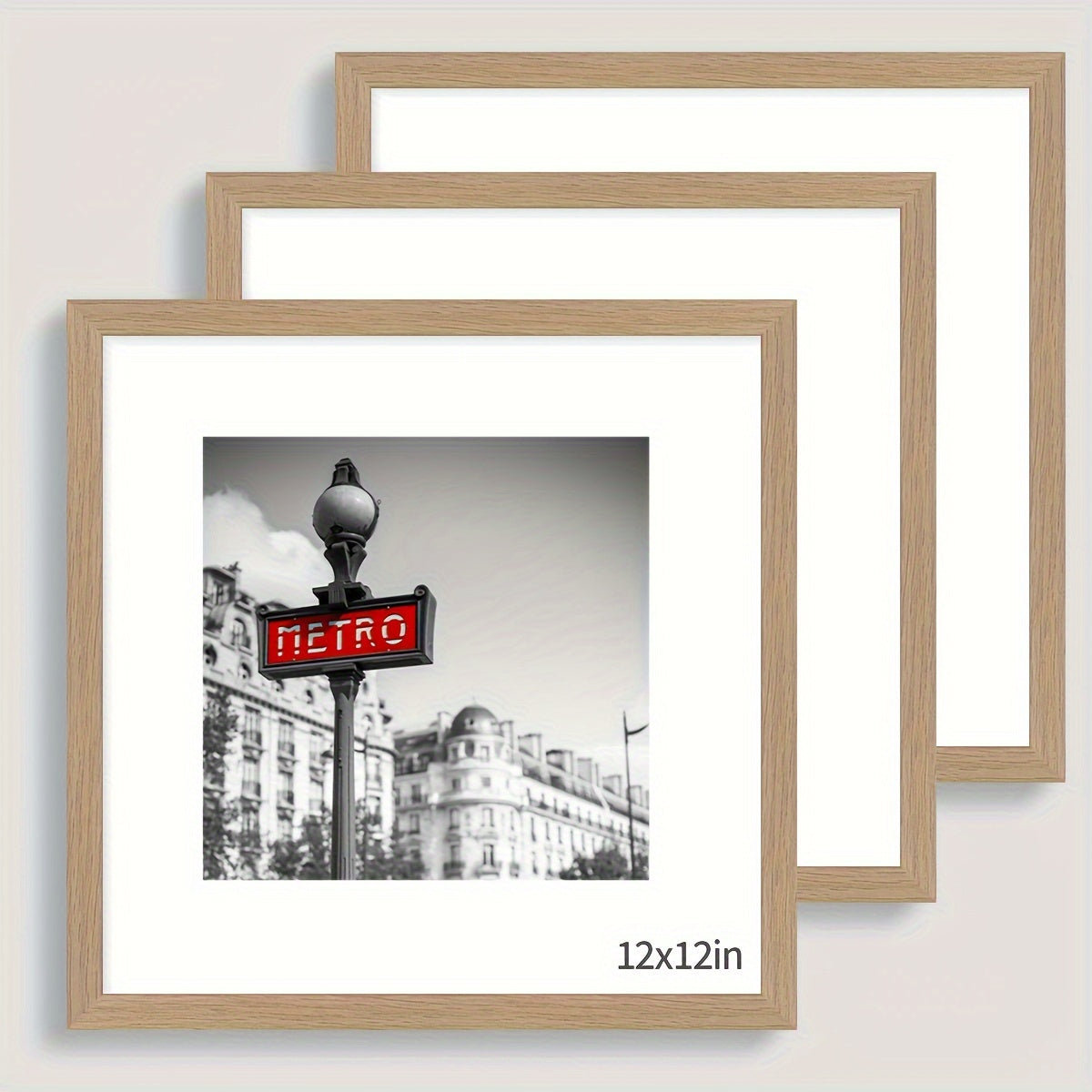 FotoFrame – Stilige Tre Rammer Sett