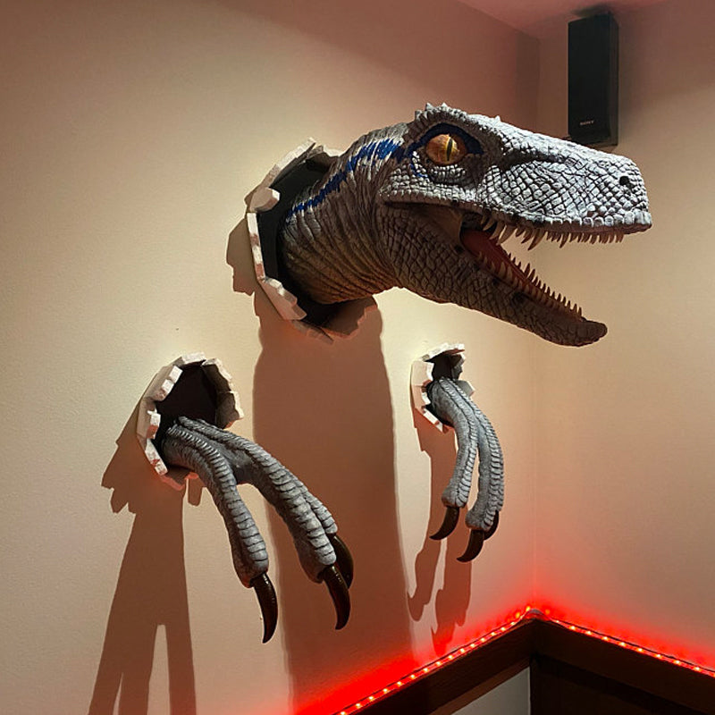 Norvo | Vegg Sprengende Velociraptor Dekorasjoner
