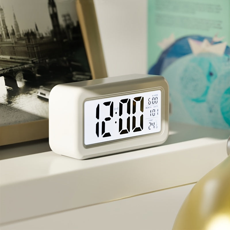 Norvo | Slim LCD digital vekkerklokke