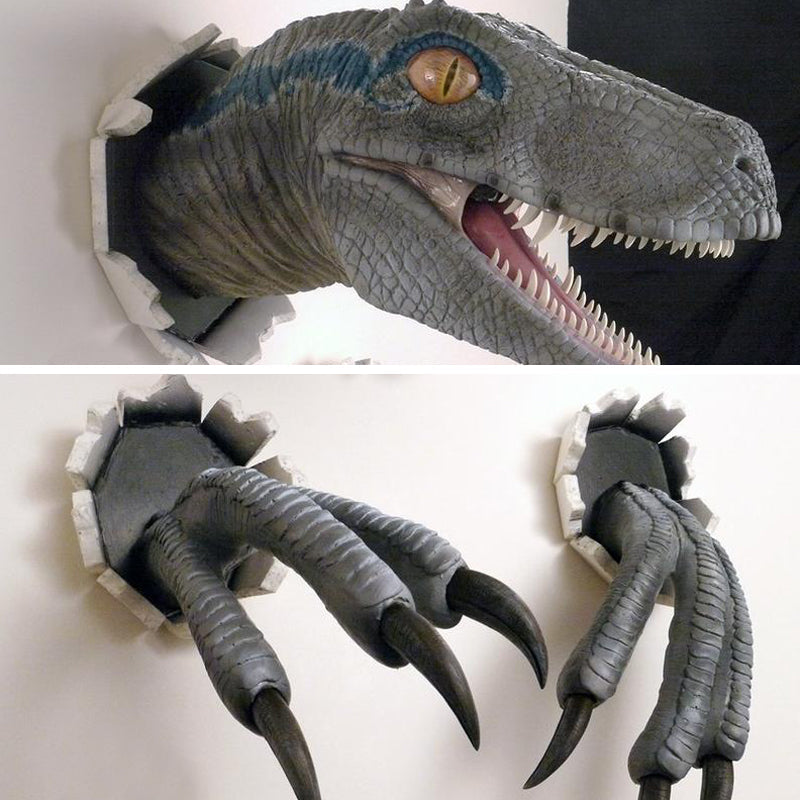 Norvo | Vegg Sprengende Velociraptor Dekorasjoner