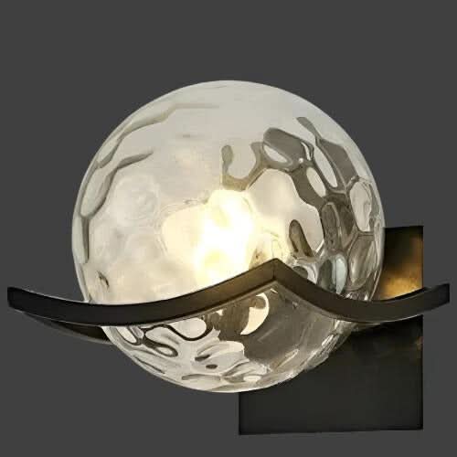 Norvo | Moderne LED Vegglampe med Glasspanel
