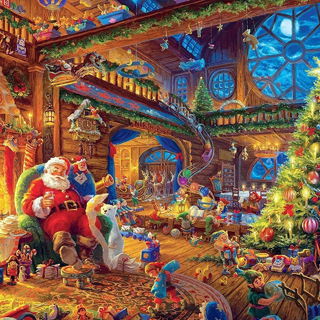 Norvo | Qualitäts Holz Frohe Weihnachten Puzzle